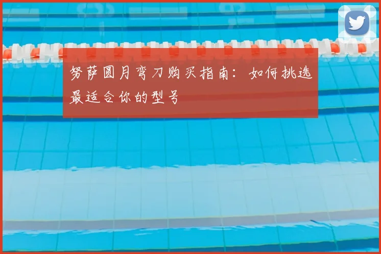 努萨圆月弯刀购买指南:如何挑选最适合你的型号